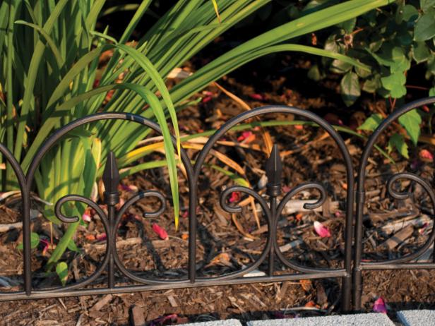 Garden Fence Edging | HGTV